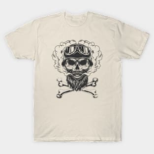Biker Skull T-Shirt